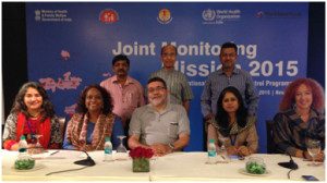 Members of the Joint Monitoring Mission of the RNTCP 2015