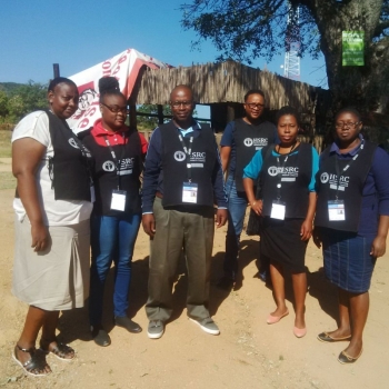 Collecting HIV survey statistics in South Africa